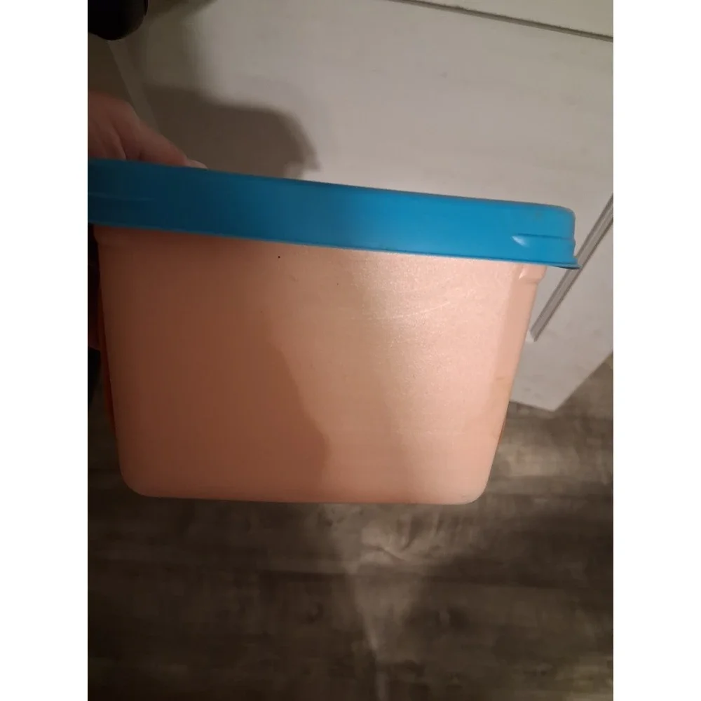Vintage Baby Wipes Container Tub 90s Pink Blue Baby‎ Fresh Scott RARE HTF